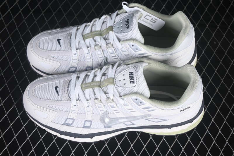 Nike P-6000 SE Retro Running Shoes with Layered Design - IV5761-094