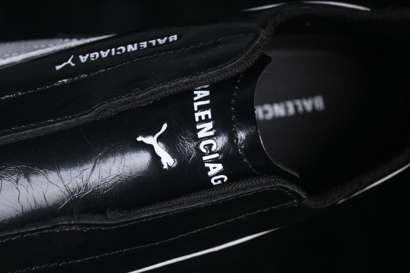 Balenciaga x Puma Speedcat Collaboration Low-Top Lifestyle Sneakers with Racing-Inspired Design - 406515-01
