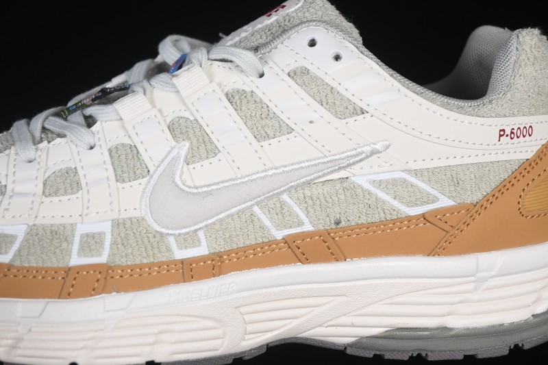 Nike P-6000 Prm Retro Running Shoes with Layered Design and Ultra-Light Construction - IQ1120-311