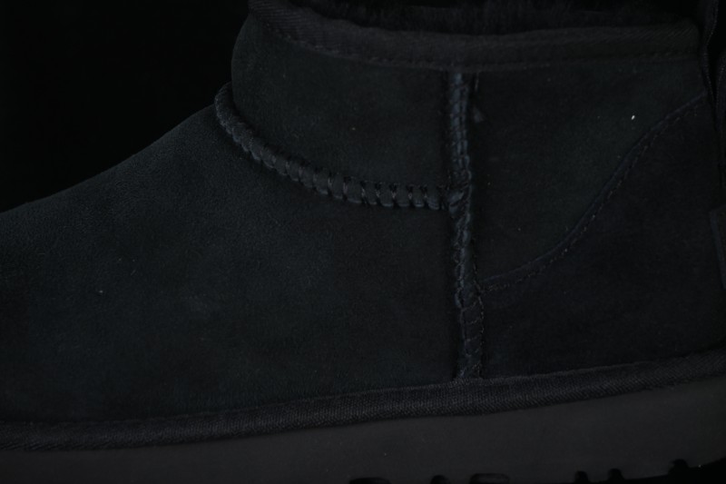 UGG Classic Ultra Mini Sheepskin Ankle Boots with Water-Resistant Treatment - 1116109