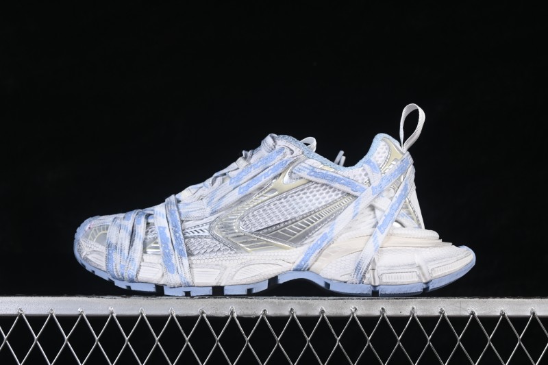 Balenciaga 3XL Extreme Laces Logo Running Shoes - W3XHL9949