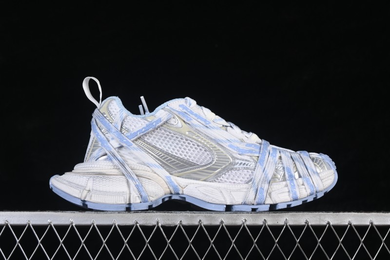 Balenciaga 3XL Extreme Laces Logo Running Shoes - W3XHL9949
