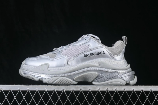 Balenciaga Triple S Retro Chunky Running Shoes with Multi-Layer TPU Sole - W2FS28100