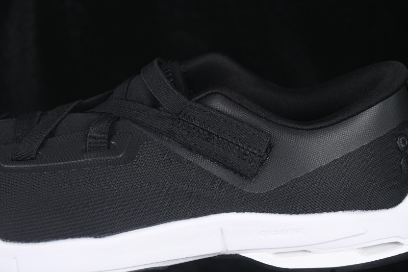 On Cloudnova Moon Comfortable Non-Slip Wear-Resistant Low-Top Casual Lifestyle Shoes - Black White