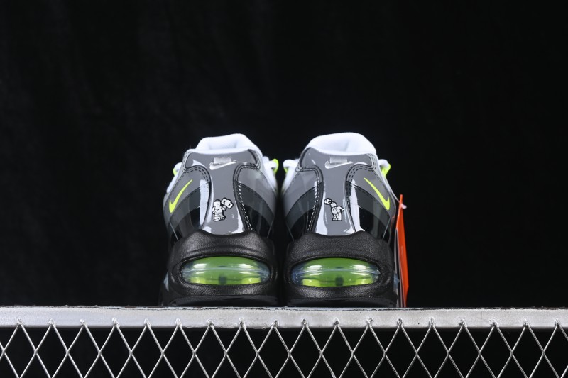 Nike Air Max 95 x Lego Retro Running Shoes with Visible Air Cushioning - IO4801-002