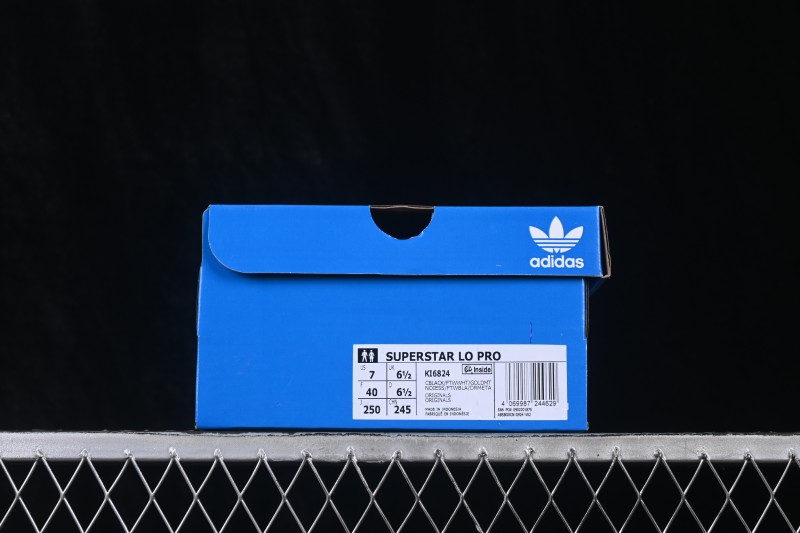 Adidas Originals Superstar Lo Classic Shell-Toe Low-Top Casual Lifestyle Shoes - KI6824