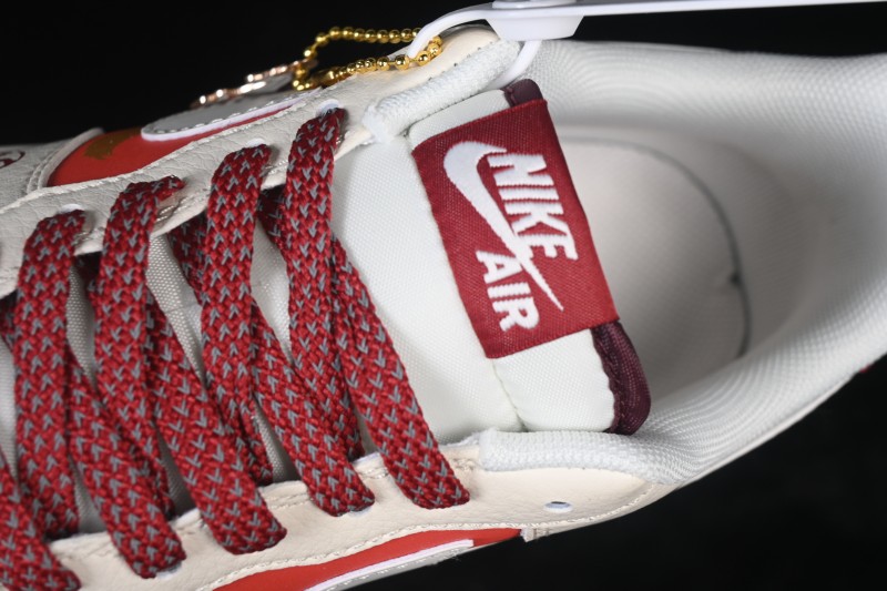 Nike Air Force 1 '07 Low Year of the Horse Limited Edition Red-White Contrast Casual Sneakers - JP2026-151