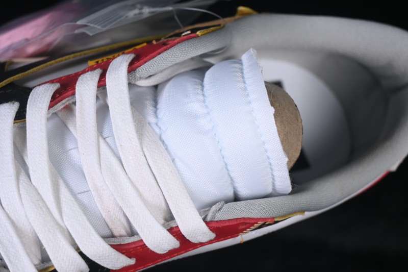 Nike Travis Scott x Air Jordan 1 Low OG Retro Sneakers with Reverse Swoosh Design - XZ6868-005