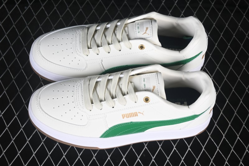 Puma Caven 2.0 Low-Top Campus Lifestyle Sneakers with Classic Leather Upper - 394666-02