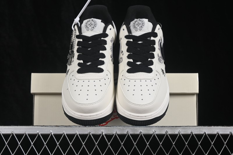 Nike Air Force 1 '07 Low Collaborative Skateboarding Shoes with Full-Length Air Cushion - FV3694-120