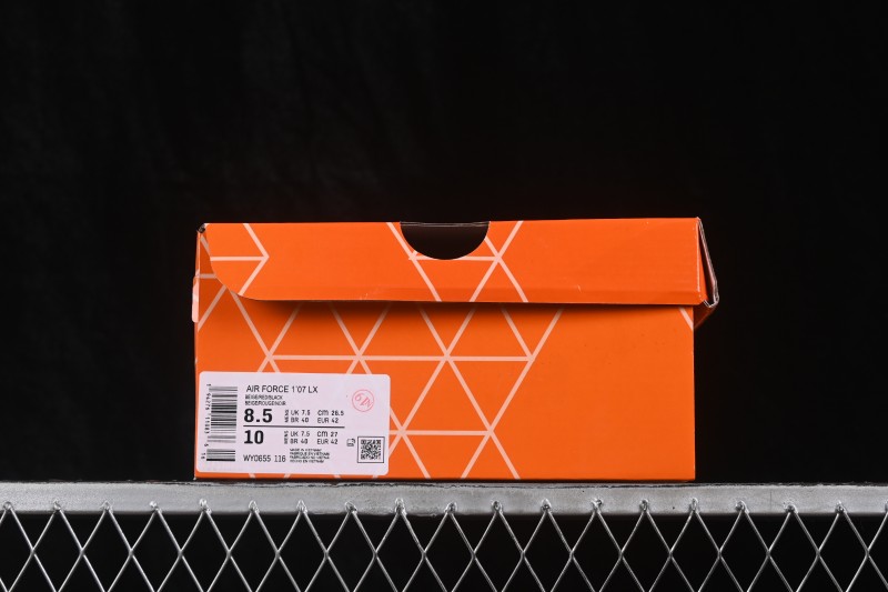 Nike Air Force 1 '07 Low Basketball Casual Shoes with Air-Sole Cushioning - WY0655-116