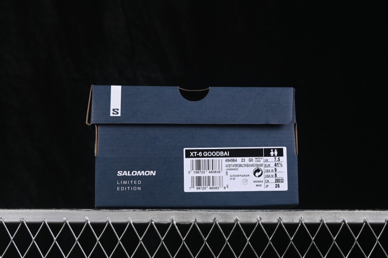 Salomon XT-6 Goodbai Technical Outdoor Running Shoes with Advanced Cushioning - 454564-23