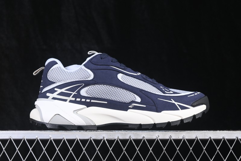 Louis Vuitton Tatic Runner Blue Running Shoes with Tech Fabric and Cushioned Sole - W.F6