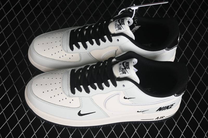 Nike Air Force 1 '07 Low Collaboration Skateboarding Shoes with Full-Length Air Cushion - GS2288-012