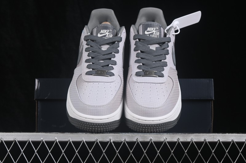 Nike Air Force 1 '07 Low Basketball Shoes with Classic Leather Upper and Cushioned Sole - IH1943-100