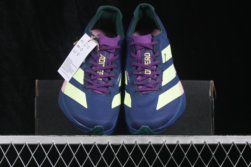 Adidas Adizero Adios 4 Lightweight Breathable Low-Top Running Shoes - KI1465