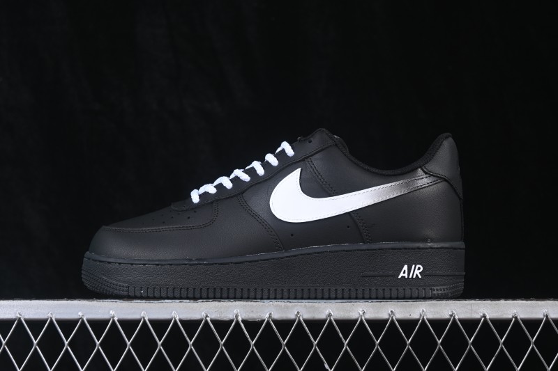 Nike Air Force 1 '07 Low Ink Silver Prelude Hand-Painted Graffiti Low-Top Casual Sneakers - CW2288-511
