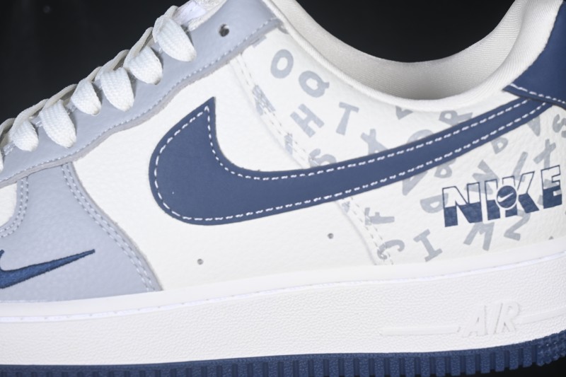 Nike Air Force 1 '07 Low Casual Skateboarding Shoes with Full-Length Air Cushion - WY0655-115