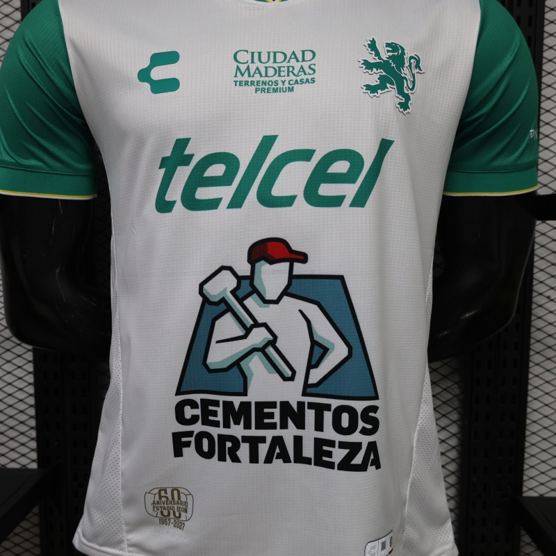 Player Version 26/27 León Away White Jersey
