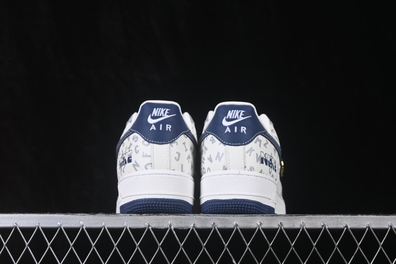 Nike Air Force 1 '07 Low Casual Skateboarding Shoes with Full-Length Air Cushion - WY0655-115