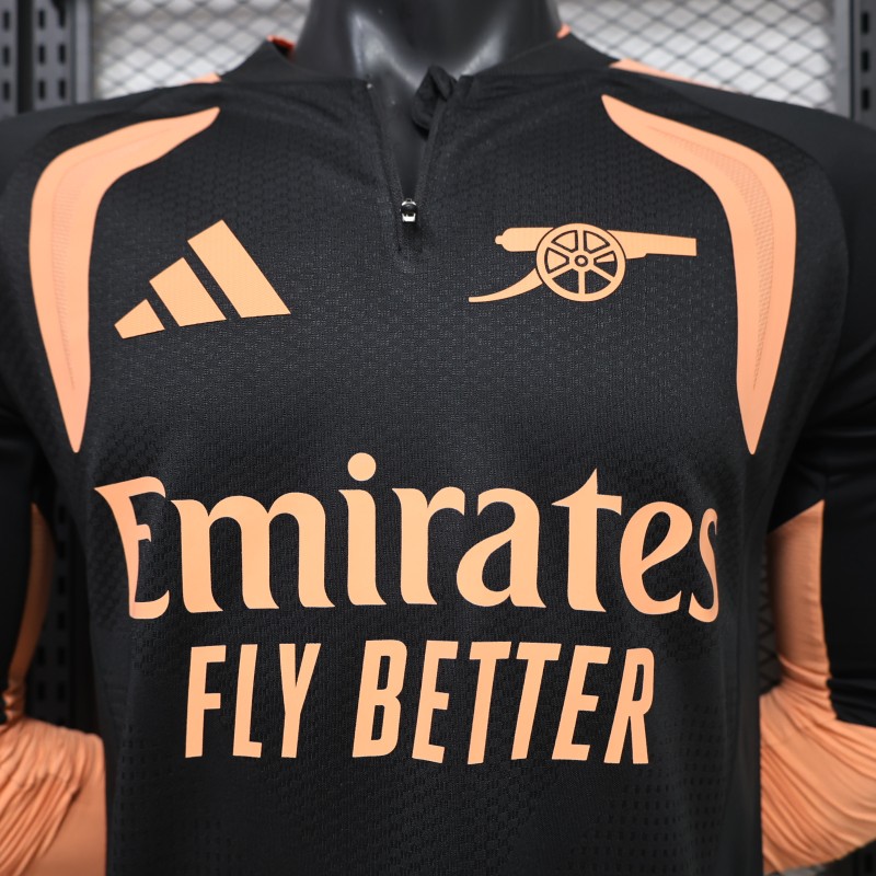 Player Version 26/27 Arsenal FC Black  Long Sleeve Jersey