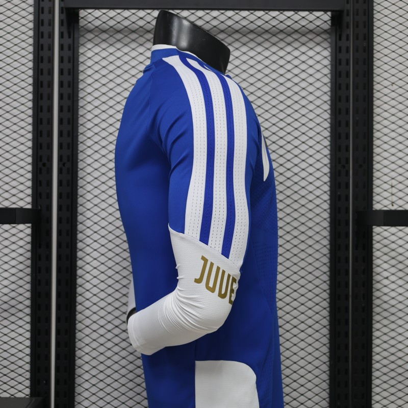 Player Version 26/27 Juventus FC Blue Long Sleeve Jersey