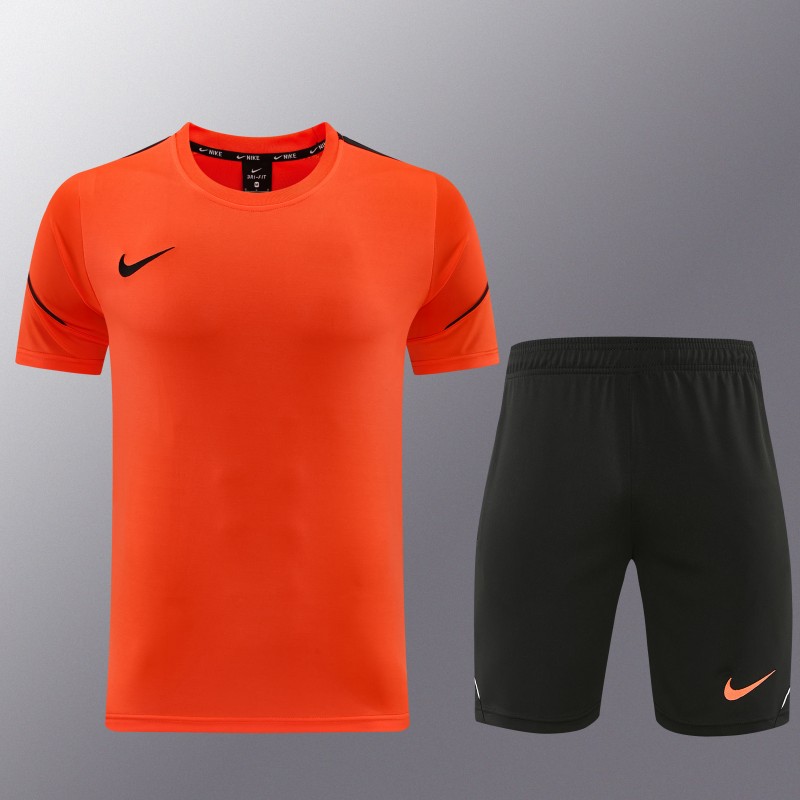 26/27 Nike 10  Orange Short Sleeve+Soccer Shorts