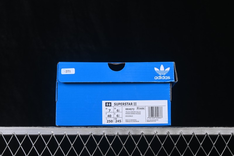 Adidas Originals Superstar II Shell Toe Casual Sneakers - KK4672