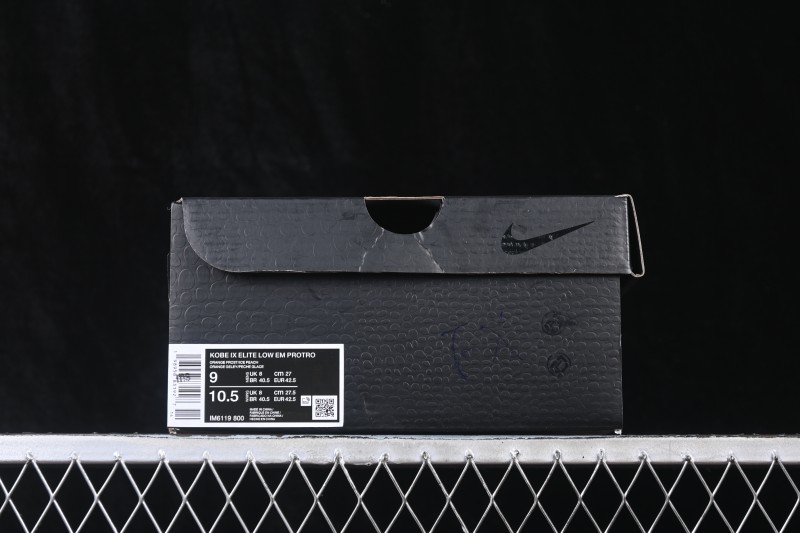 Nike Kobe 9 Stitches Low Basketball Shoes - IM6119-800
