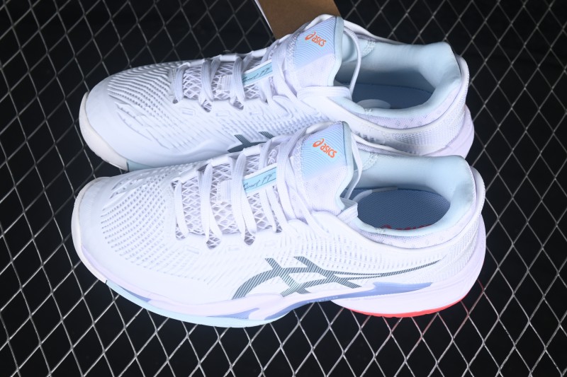 Asics Court FF 3 Retro Breathable Cushioned Casual Running Shoes - 1042A220-107