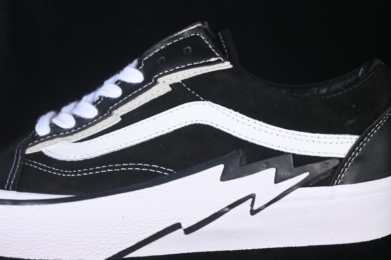 Vans Old Skool Low Top Casual Skate Shoes - VN0007PRBLK