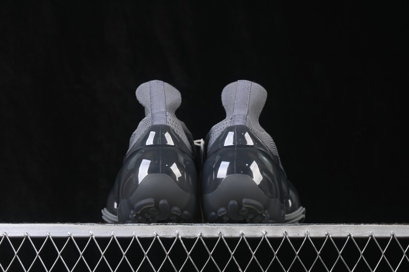 Grounds Moopie Fabric Round Toe Bubble Platform Sneakers Dark Gray - FYD4