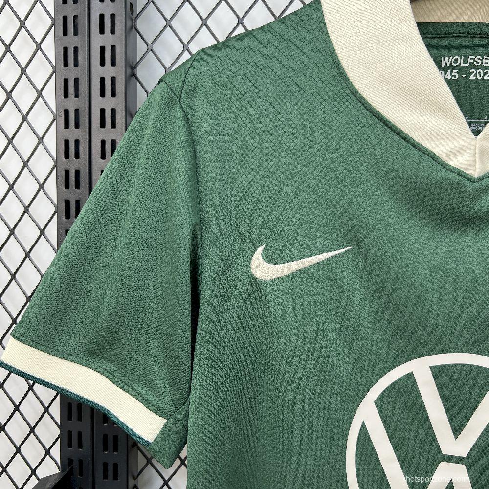 2025/26 Mens Wolfsburg Maillot Stadium Jersey