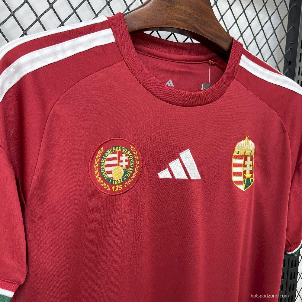 2025/26 Mens Hungary Home Jersey