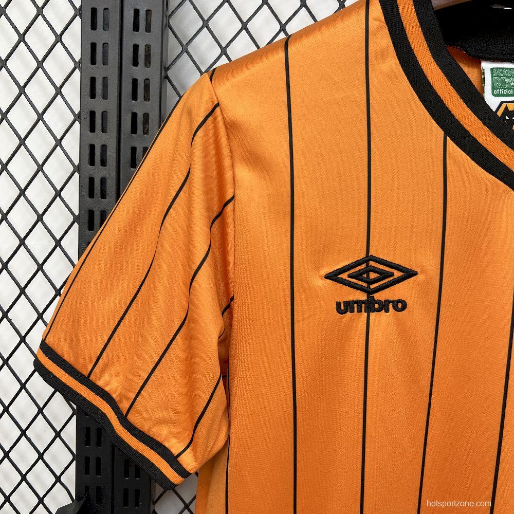 1985/86 Retro Wolverhampton Wanderers Home  Jersey