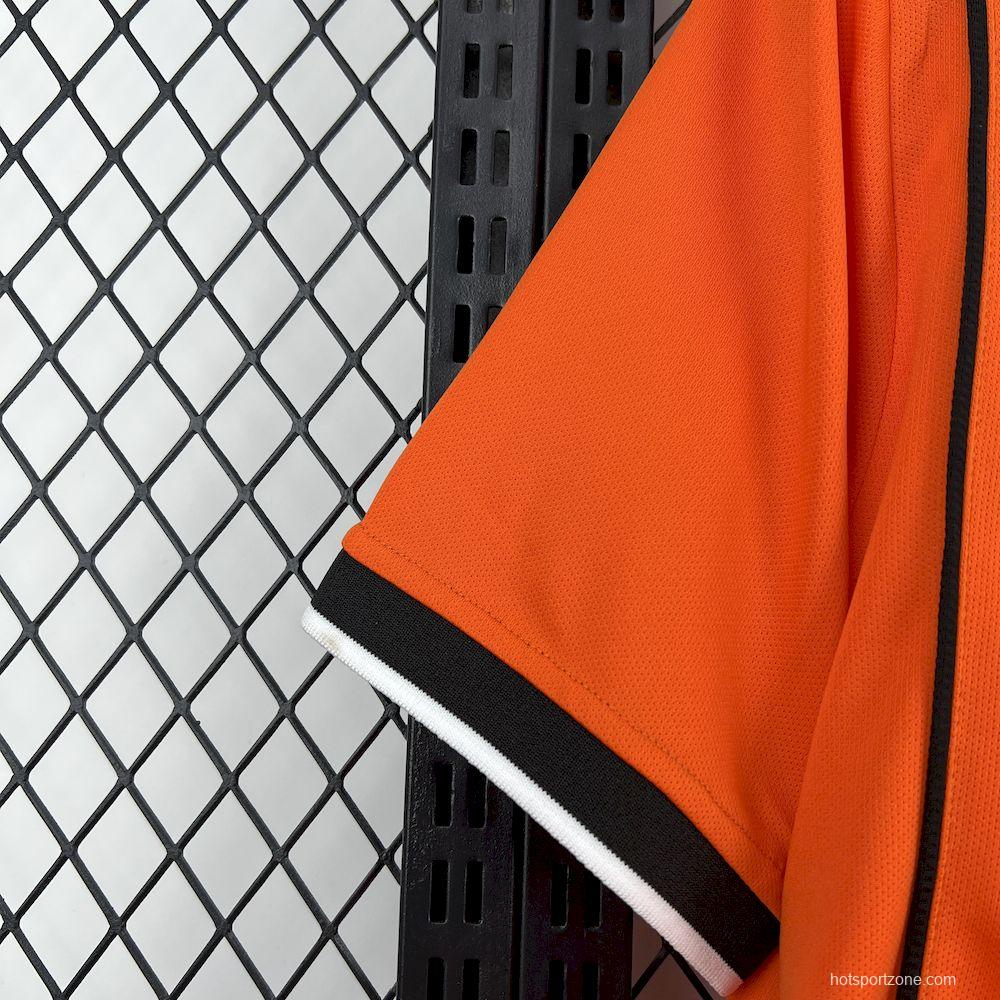 1998 Retro Netherlands Home Jersey