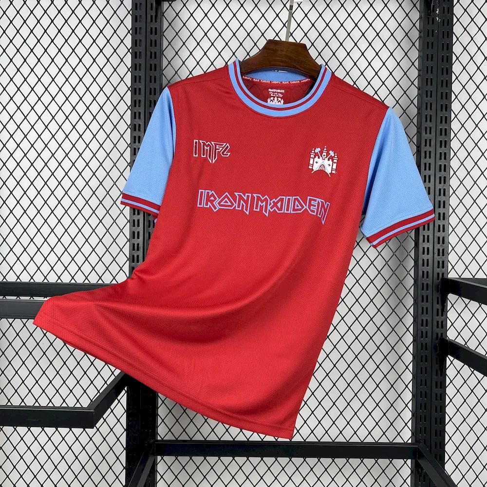 2025/26 Mens West Ham United X Iron Maiden 50th Anniversary Jersey