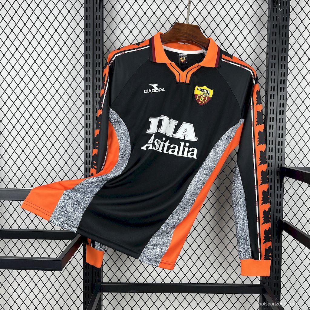1998/99 Retro AS Roma Third Long Sleeves Jersey