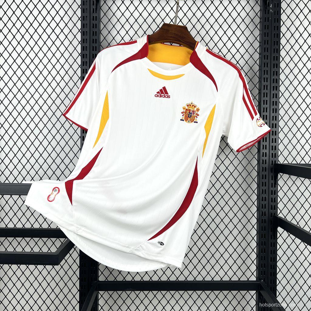 2006 Retro Spain Away Jersey