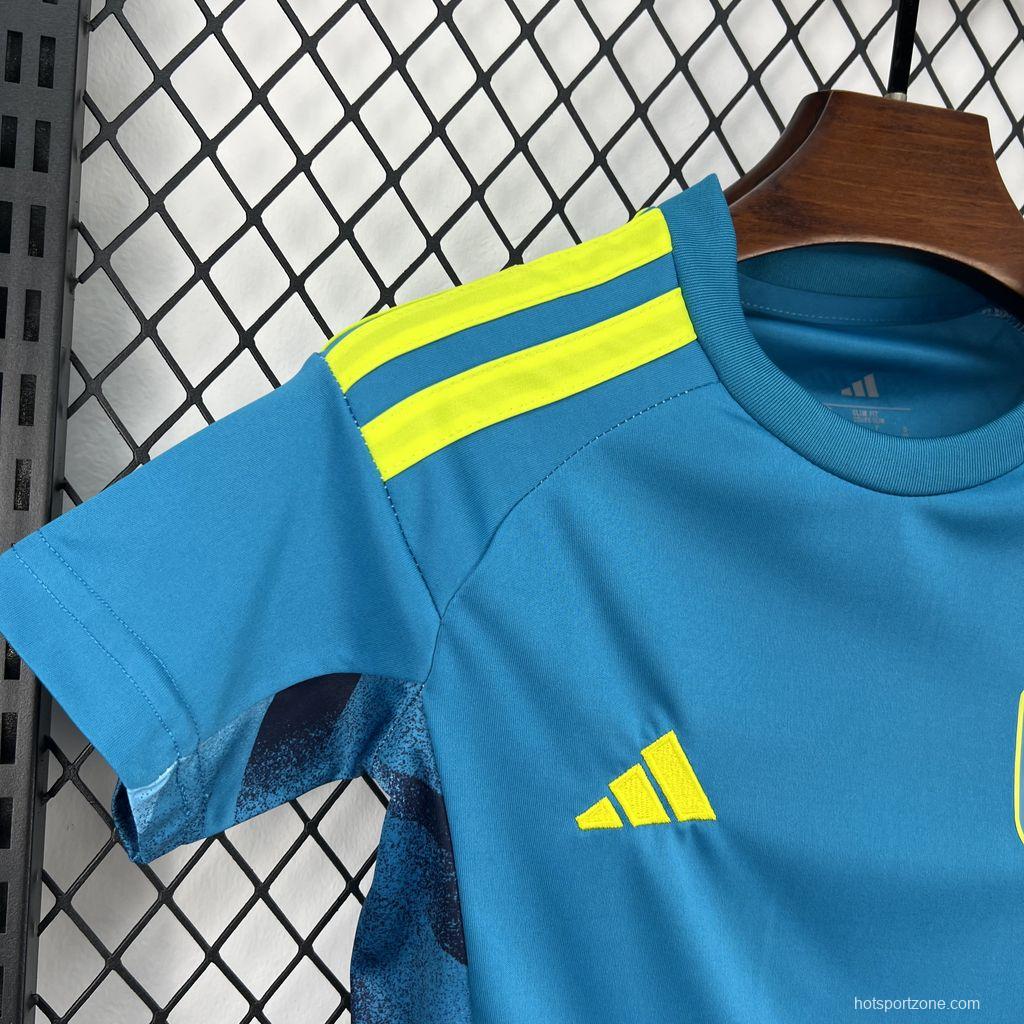 2026 Kids Spain World Cup Goalkeeper Kit