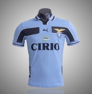 RETRO 98/00 Lazio Home Soccer Jersey
