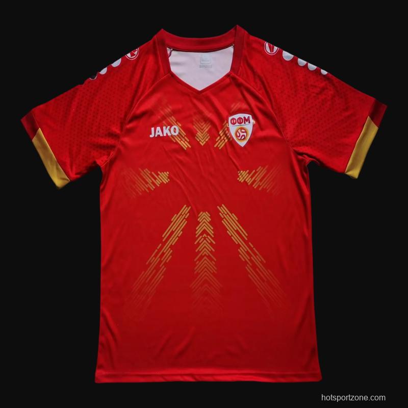 2023 North Macedonia Home Jersey