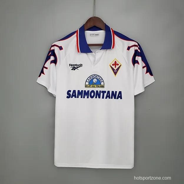Retro 95/96 Fiorentina Away White Jersey