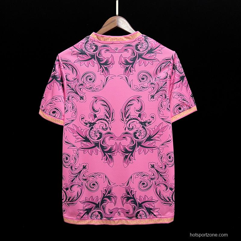 2023 Italy x Versace Special Edition PInk Jersey
