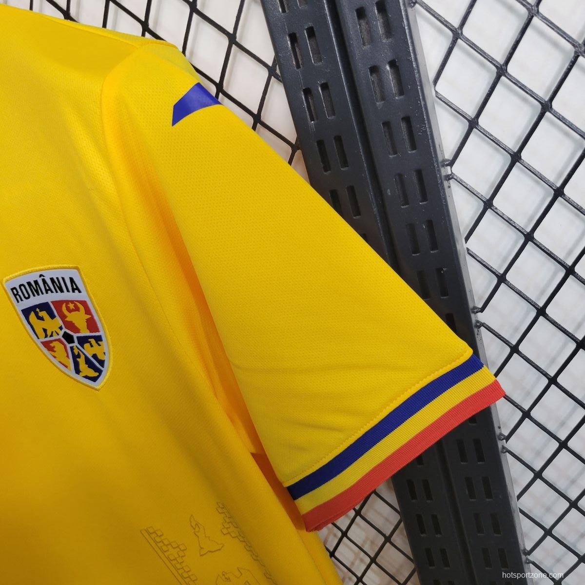 2023 Romania Home Jersey