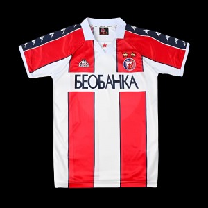 Retro 95/97 Red Star Belgrade Home Jersey