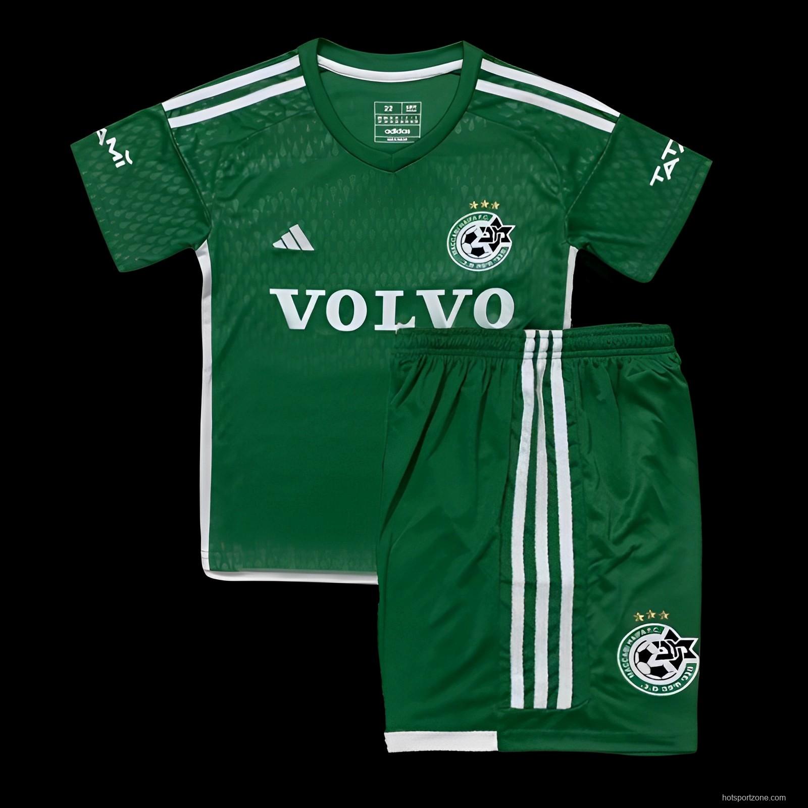 23/24 Kids Maccabi Haifa Home Jersey
