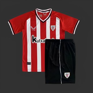 23/24 Kids Athletic Bilbao Home Jersey