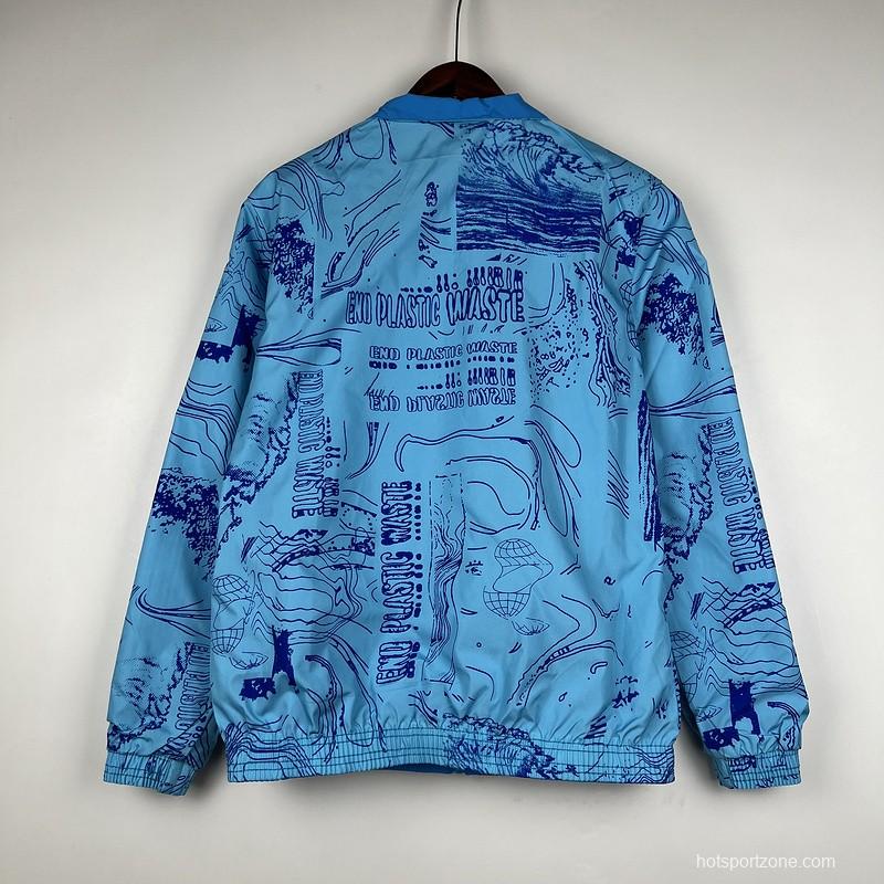 23/24 Inter Miami Blue Reversible Full Zipper Jacket