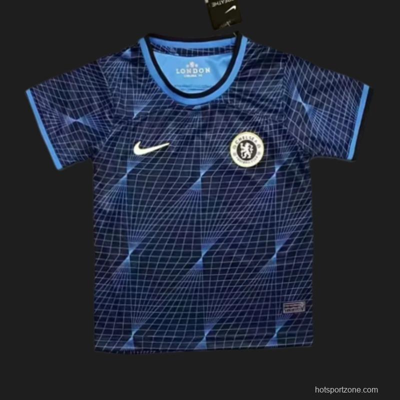 23/24 Kids Chelsea Away Jersey